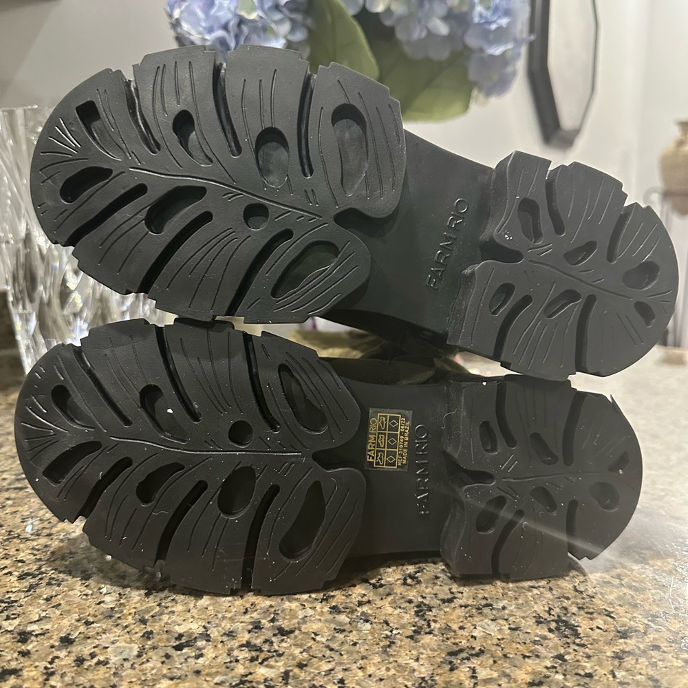 FARM Rio Embroidered Olive Boots - Picture 14 of 14